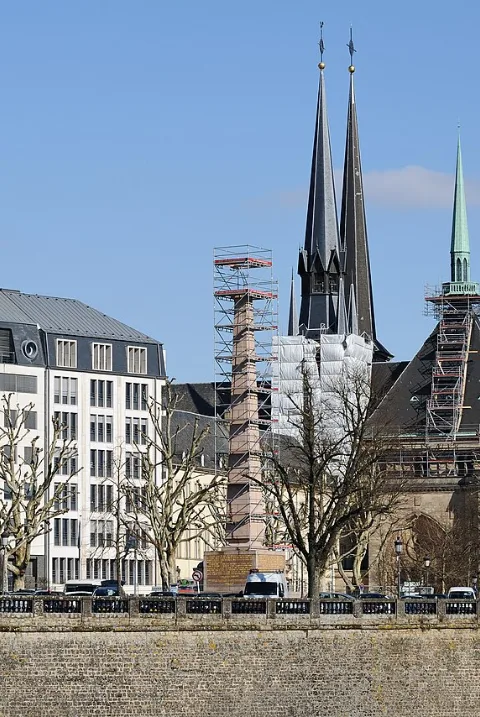 Luxembourg-ville depuis le pont Adolphe